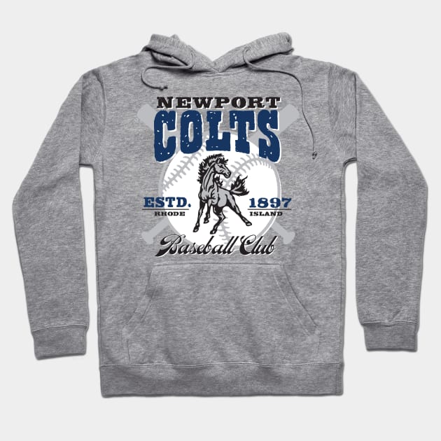 Newport Colts Baseball Hoodie by MindsparkCreative